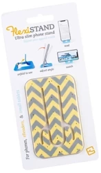 FlexiStand podstawka pod telefon - Yellow Chevron - Thinking Gifts