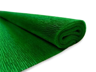 Bibuła marszczona nr 24 ciemnozielony (10szt) - INTERDRUK