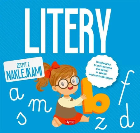 Litery z naklejkami - praca zbiorowa