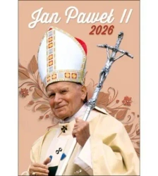 Kalendarz 2026 ścienny Jan Paweł II - Edycja Świętego Pawła