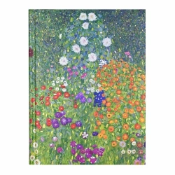 Notatnik szyty Ogród Kwiatowy G. Klimt - Peter Pauper Press