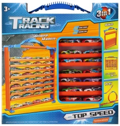 Tor Samochodowy z Akcesoriami GaraŻ Mega Creative 572053