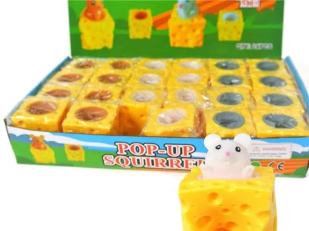 Gniotek mysz w serze (24szt) - ADAR