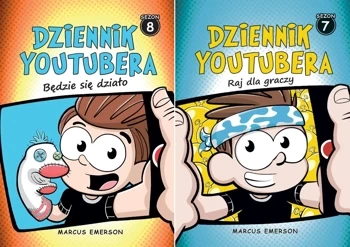 Dziennik Youtubera 7+8 PAKIET Raj dla graczy + Będzie się działo Emerson - Emerson Marcus