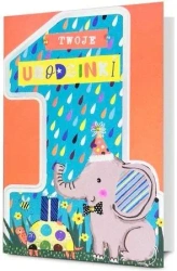 Karnet Urodziny - Pan Dragon