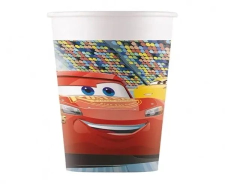 Kubeczki papierowe Cars 3 200ml 8szt - Godan