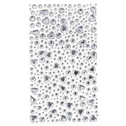 Kryształki samoprzylepne crystal 250szt - Dalprint dpCraft