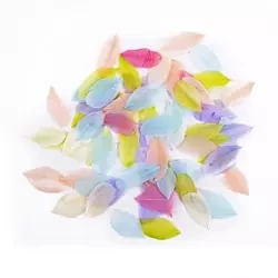 Pióra gęsie pastel 6cm 5g - Dalprint