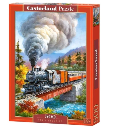 Puzzle 500 Train Crossing CASTOR - Castorland