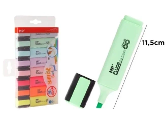 Zakreślacz fluorescencyjny pastel 8szt - MP Main Paper