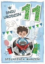 Karnet urodziny 11 - Armin Style