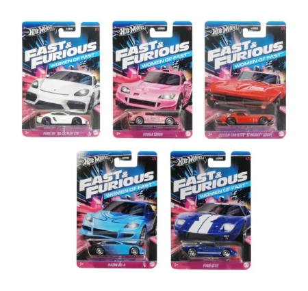 Auta Szybcy i wściekli Hot Wheels - Produkty Licencyjne-różne
