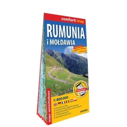 Comfort! map Rumunia i Mołdawia 1:800 000 - praca zbiorowa
