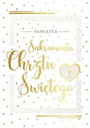 Karnet B6 PR-184 Chrzest - Kukartka