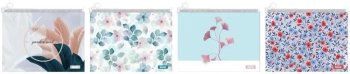 Teczka A4 na suwak flower mix - Beniamin