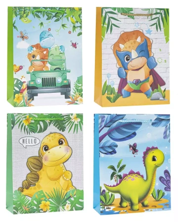 Torebka dziecięce Pop-Up 3D 31x40x12cm mix ROZETTE