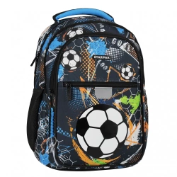 Plecak szkolny Football blue - STARPAK