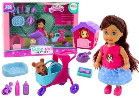 Laleczka z psami - Leantoys