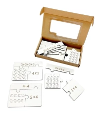 Puzzle matematyczne mnożenia a dodawanie - Colorado