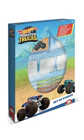 Hot Wheels - Pieczątki 4szt - Multiprint