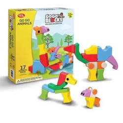 Klocki magnetyczne Zoo 17el - People Blocks