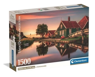Puzzle 1500 Zaanse Schans - Clementoni