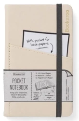 Bookaroo Notatnik Journal Pocket A6 - Kremowy - IF