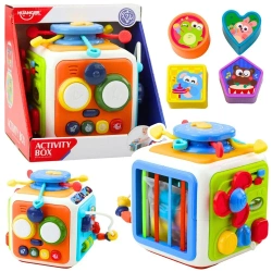 Sorter sensoryczny kolorowy dźwięk - Leantoys