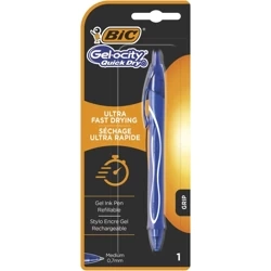 Długopis żelowy  Gel-ocity Quick Dry BIC niebieski blister 1szt