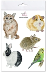 Naprasowanki Zwierzęta domowe - Mama Maluje