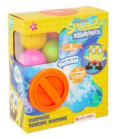 Sponge Bob mini veniding machine - Produkty Licencyjne-różne