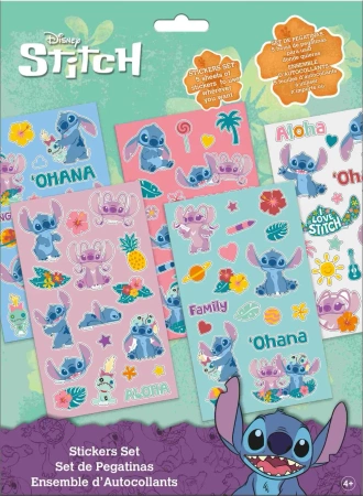 Naklejeki Stitch 92szt. ST00077 - Kids Euroswan