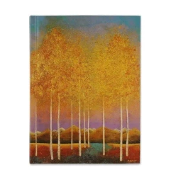 Notatnik szyty Księżycowe Osiki - Peter Pauper Press