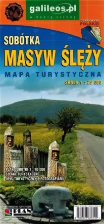 Mapa turystyczna. Masyw Ślęży, Sobótka 1:25 000 - praca zbiorowa