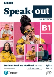 Speakout 3ed B1 Split 1 SB + WB eBook and Online - praca zb