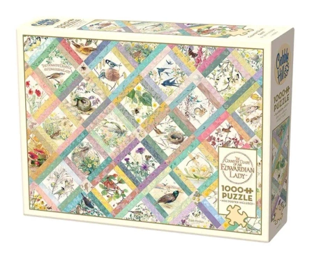Puzzle 1000 Patchworkowy ekosystem G3 - Cobble Hill