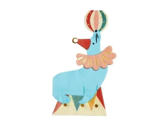 Serwetki Foka 11x17cm 12szt - PartyDeco