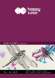 Szkicownik ważka A5/80K HAPPY COLOR - GDD