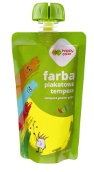 Farba tempera 100ml żółta HAPPY COLOR - GDD