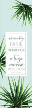 Zakładka duża - Łaskawość Twoja... - Szaron