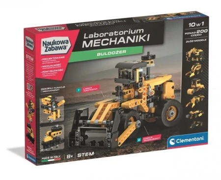 Laboratorium Mechaniki - Buldożer - Clementoni