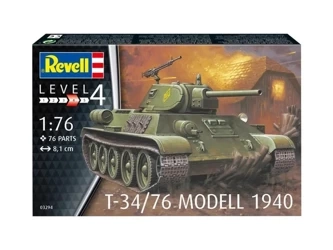 Pojazd 1:76 T-34/76 Model 1940 - Revell