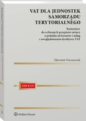 VAT dla jednostek samorządu terytorialnego - Sławomir Owczarczuk