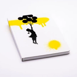 Notes A5/128K Banksy - Pływająca balonowa... - PININFARINA