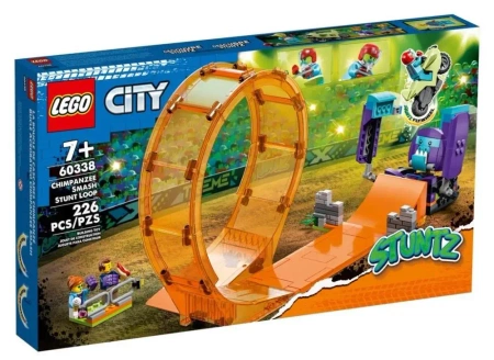 LEGO(R) CITY Kaskaderska pętla i szympans demolka