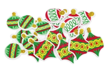 Naklejki z pianki bombki 20szt - Brewis