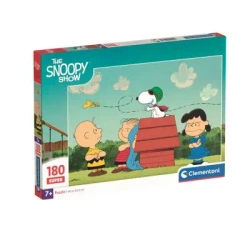 Puzzle 180 Super Kolor Peanuts - Clementoni