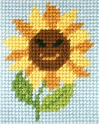 Haft. Moje pierwsze wyszywanie - Kwiatek - Anex-bis