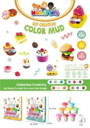 Zestaw ciastoliny 10szt - Merkpol