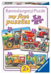Puzzle dla dzieci zestaw W pracy - Ravensburger